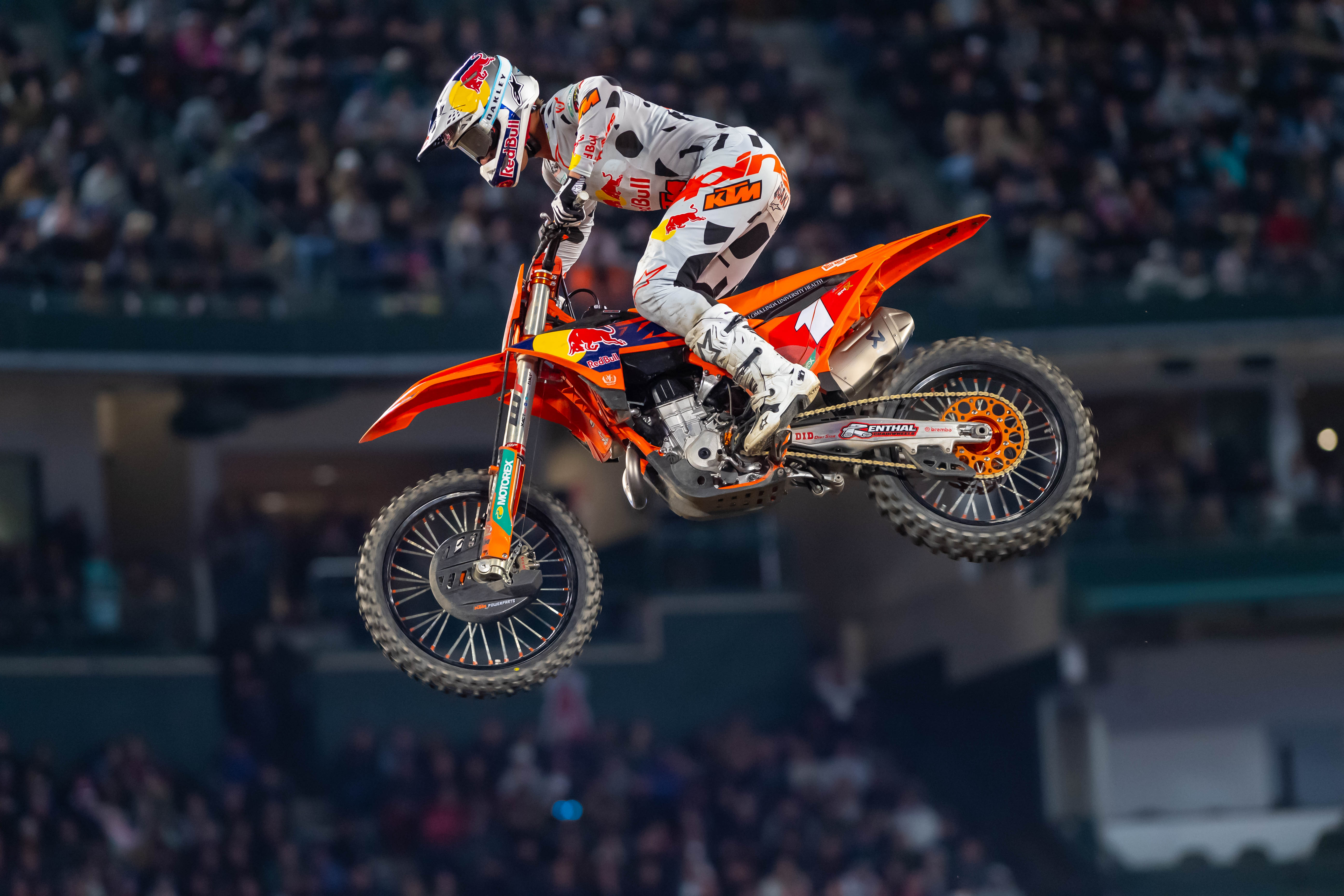 Chase Sexton Podiums On Debut With Red Bull KTM Factory Racing At Anaheim 1